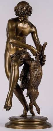 Barthélémy Raymond 1833-1902 Bacchus dansant avec 