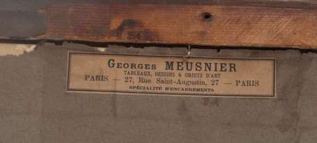 Meunier Georges dit Karl-Robert XIX-XXè S. Lavoir 