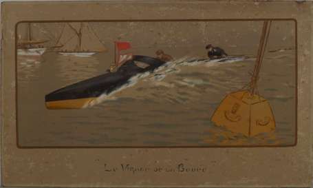 Jacquier Marcel 1877-1957 En Régates - Le Virage 