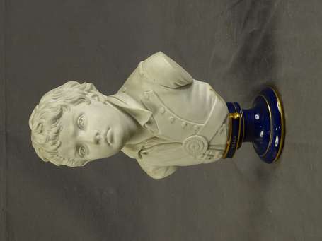 SEVRES - Buste de Joseph Agricol Viala. Buste en 