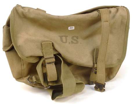 US2GM - Sac M36  Fab KADIN 1942 , et sangle Fab 