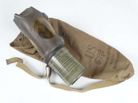 US2GM - Masque a gaz dans son étui , M1a2-1-1