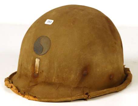 US2GM - Sous casque cartonne avec insigne de 