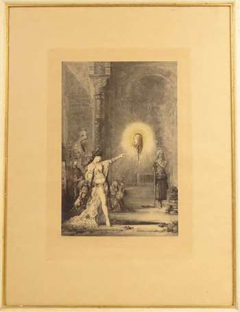 MOREAU Gustave (1826-1898) d'après - L'apparition.