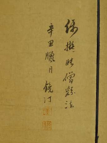 CHINE - Attribué à Wu Yi Ping (1904-1972) Deux 