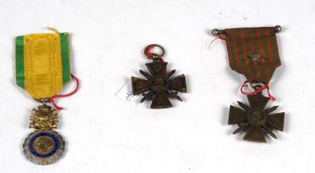 14/18 - Lot de médailles - médaille militaire , 