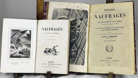 LEBLANC (L.) - Histoire des naufrages comprenant 