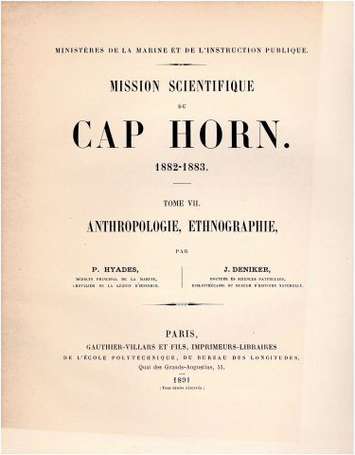 Mission Scientifique du CAP HORN - 1882-1883[] - 