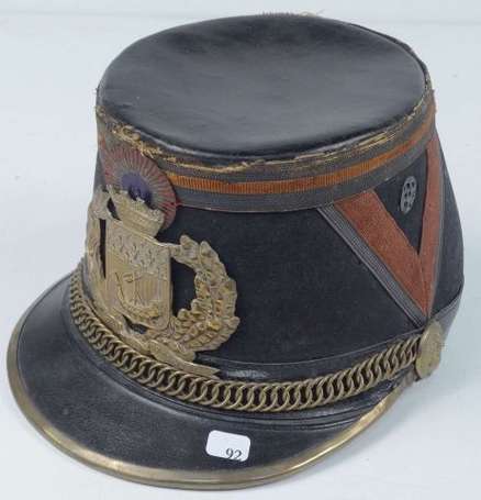 IIIe Rep. - Shako 1873 de Garde Républicain 