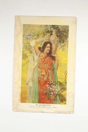 « La Samaritana » (la samaritaine) - affiche art 