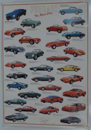 FERRARI : Calendrier illustré pour l'année 1984, 