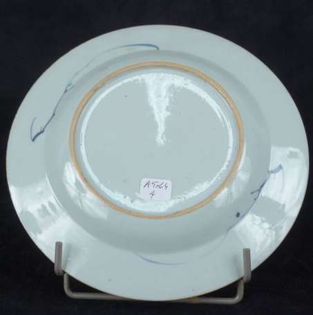 Assiette En porcelaine, décor d'une composition 