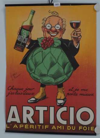 ARTICIO L'Apéritif Ami du Foie : Affichette 