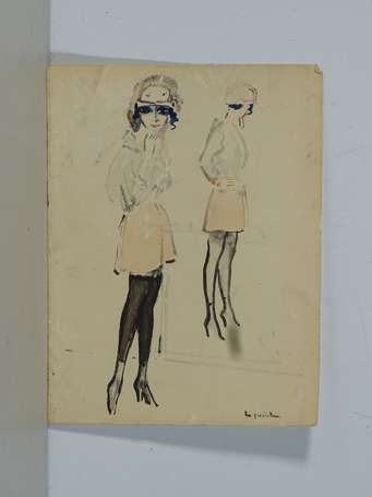 Van Dongen Kees 1877-1968 Croquis Lithographie et 