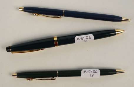 2 stylos bille Cross pour l'Université Jonhson & 