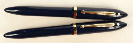 Parure de stylo Sheaffer modèle Lifetime bleu nuit