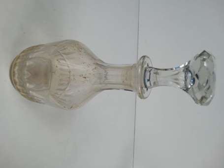 Baccarat - Carafe en cristal taillé (le bouchon 