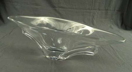 DAUM - Coupe sur talon en cristal de forme 