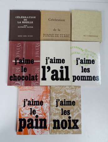 [GASTRONOMIE] - Ensemble de 8 volumes : 3 ouvrages