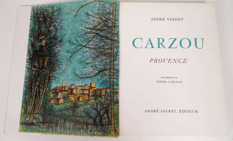 VERDET (André) - Carzou. Provence. Introduction de