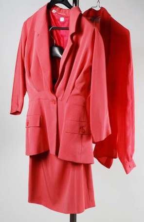 SPORTMAX (MAX MARA) - Tailleur rose et une chemise