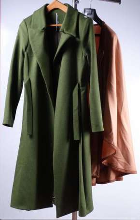 Laviniaturra - Manteau en cachemire vert T.40. On 