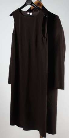 MAX MARA - Ensemble manteau et robe en laine et 