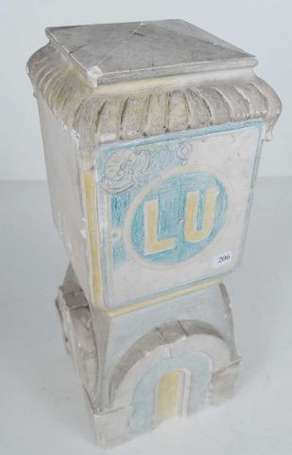 LU / Lefèvre-Utile : Maquette préparatoire d'une 