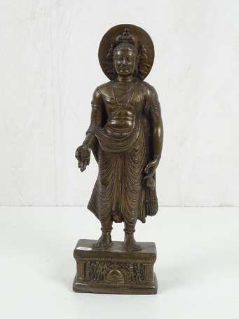 BODHISVA style Gaudhara moderne sujet en bronze  H