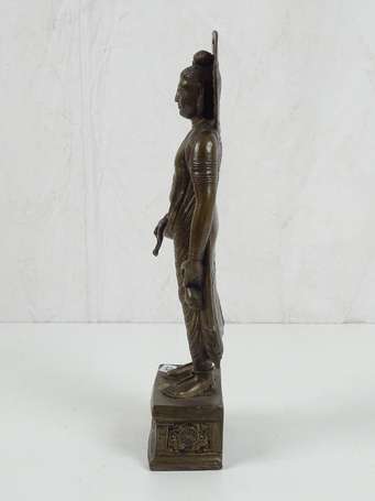 BODHISVA style Gaudhara moderne sujet en bronze  H