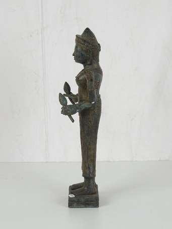 CAMBODGE Bbronze style KHMER moderne patine de 