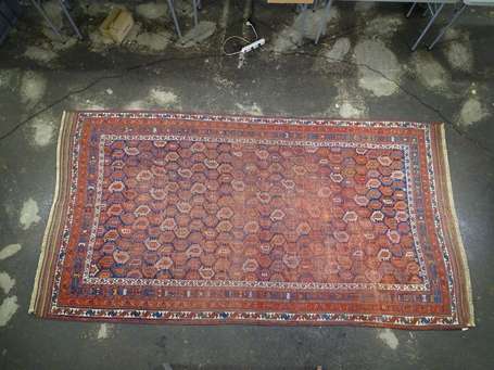 Tapis Chiraz (chaîne, trame et velours en laine), 