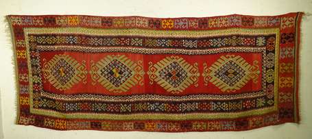 Kilim Turc (chaîne et trame en laine), Turquie, 