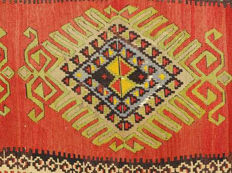 Kilim Turc (chaîne et trame en laine), Turquie, 