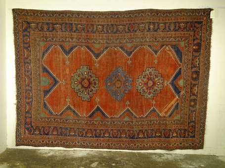 Tapis Chiraz (chaîne, trame et velours en laine), 