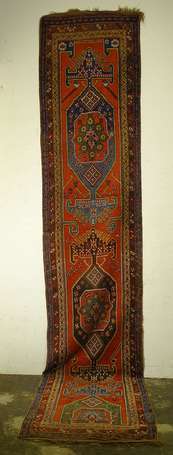 Tapis Chiraz (chaîne, trame et velours en laine), 