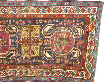 Tapis Lenkoran (chaîne, trame et velours en 