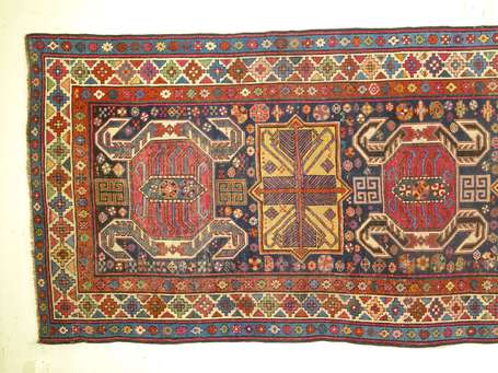 Tapis Lenkoran (chaîne, trame et velours en 