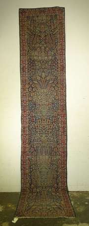 Tapis Tebriz (chaîne et trame en coton, velours en