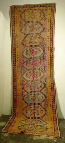 Kilim Turc (chaîne et trame en laine), Turquie, 