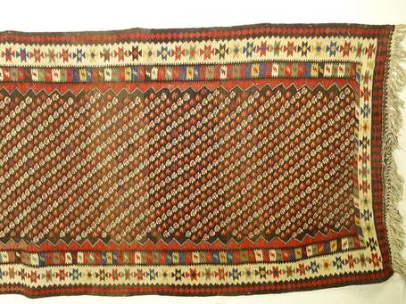 Kilim Turc (chaîne et trame en coton), Turquie, 