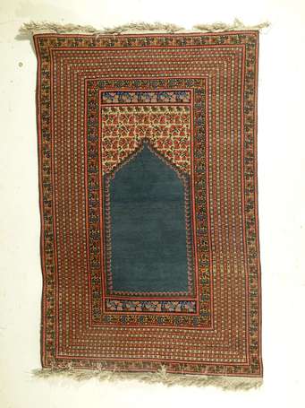 Tapis Ghiordhès (chaîne, trame et velours en 