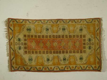 Tapis Kars (chaîne, trame et velours en laine), 