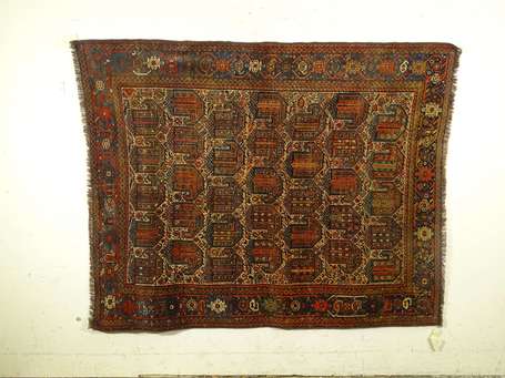 Tapis Chiraz (chaine, trame et velours en laine), 