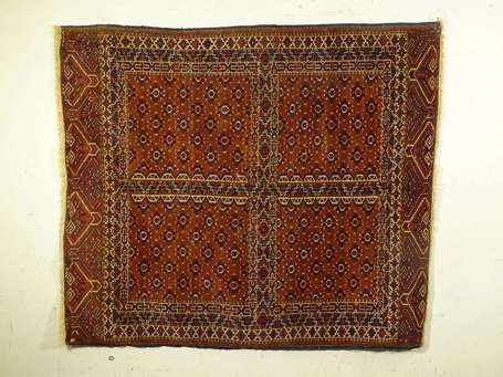 Tapis Yemouth (chaîne, trame et velours en laine),