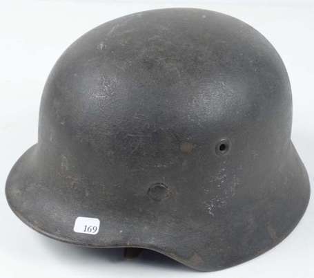 AL39/45 - Casque Allemand - sans insigne , avec 