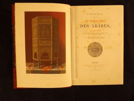 LE BON Gustave Les Civilisations des Arabes. P., 