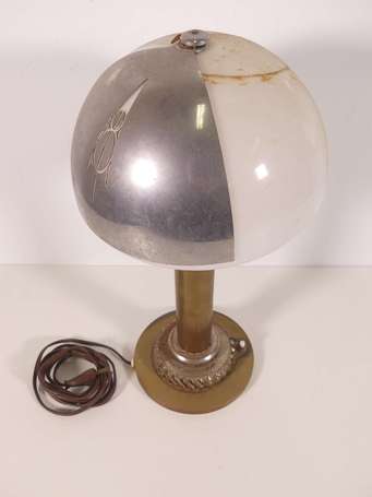 FORD V8 - Lampe métallique de bureau. H. 38 cm 