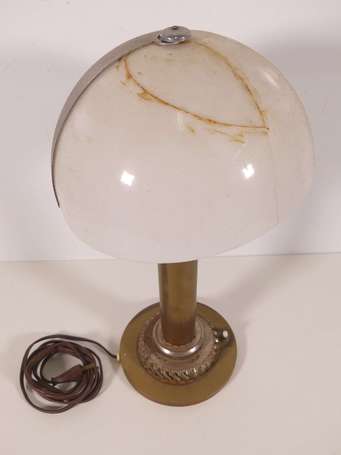 FORD V8 - Lampe métallique de bureau. H. 38 cm 