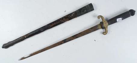 épée dague  de marine XIX  dans l'état  21cm avec 